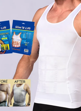 Slim N Fit Body Shaper Vest Shirt – Tank Top Sleeveless Shapewear For Men